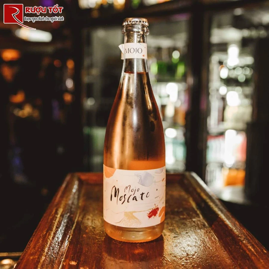 ruou mojo moscato pink