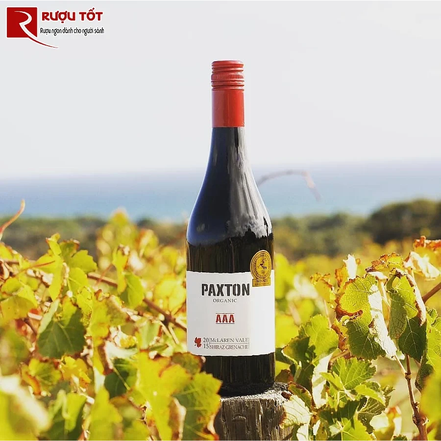 ruou paxton aaa shiraz grenache chat luong cao tu nuoc uc