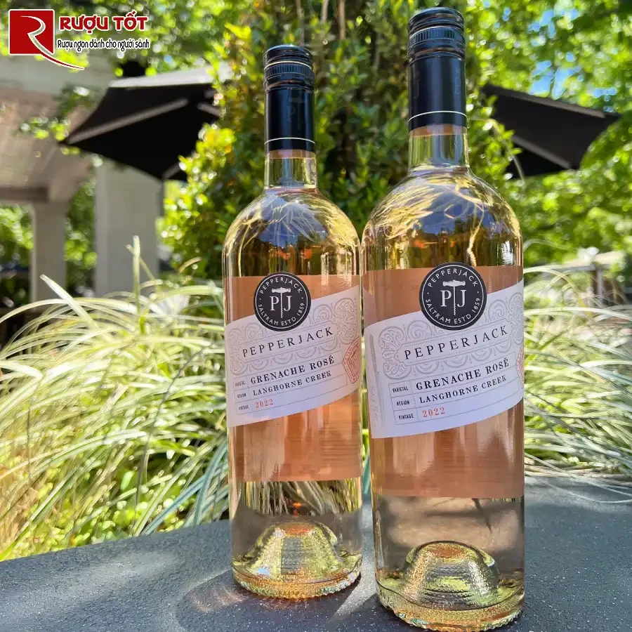 ruou pepper jack grenache rose