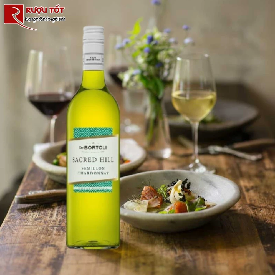 ruou sacred hill semillon chardonnay