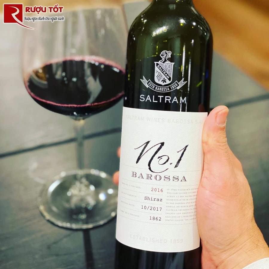 ruou saltram no 1 barossa shiraz