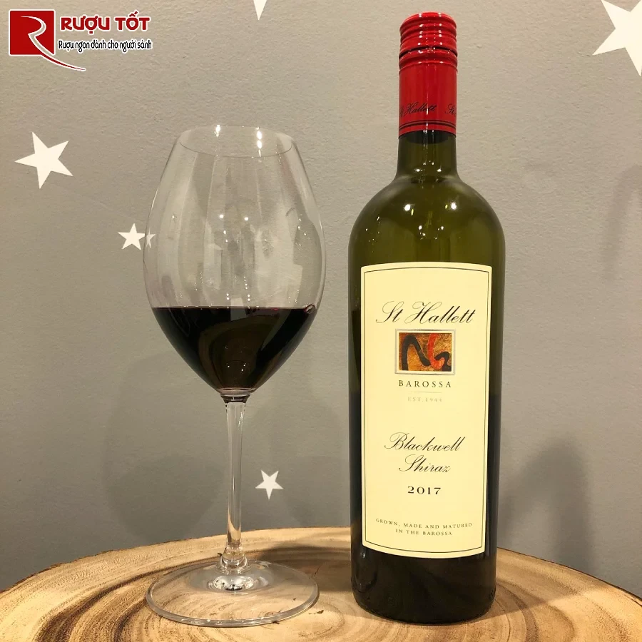 ruou st hallett blackwell shiraz chinh hang uc