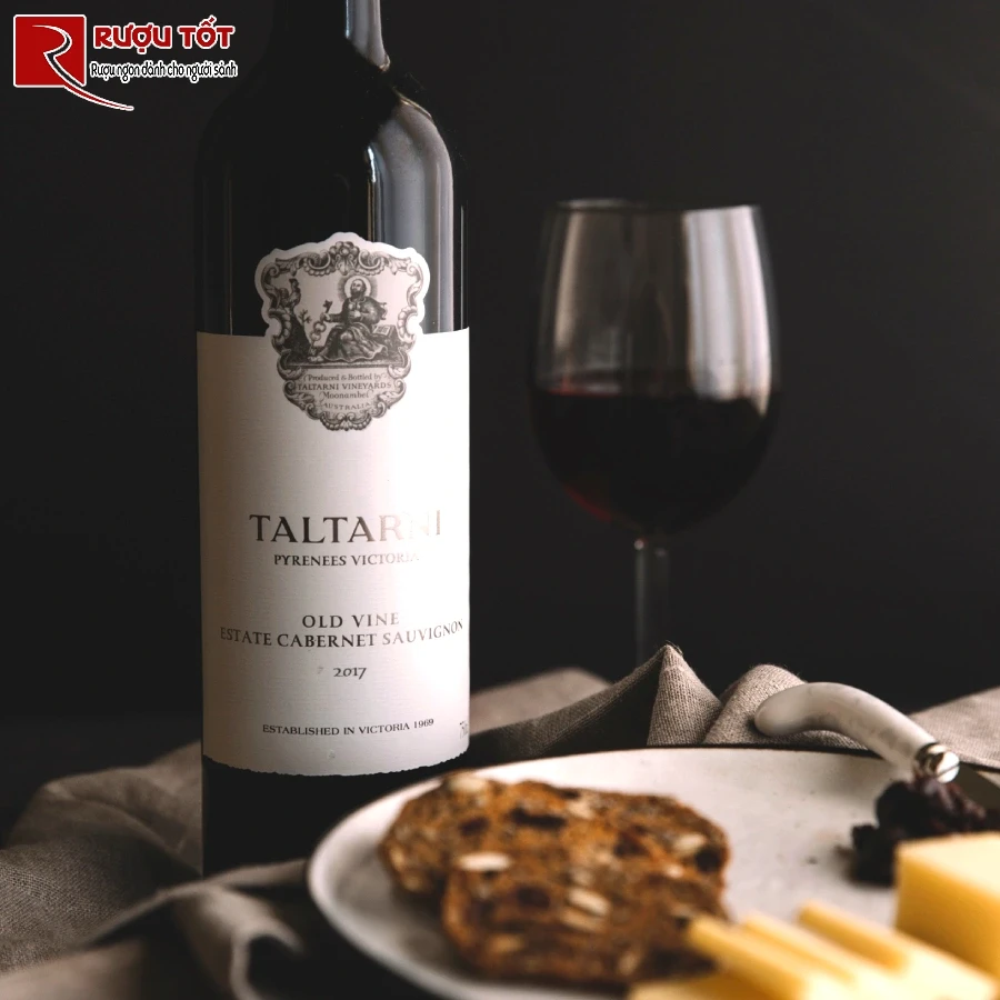 ruou taltarni cabernet sauvignon pyrenees victoria chat luong cao