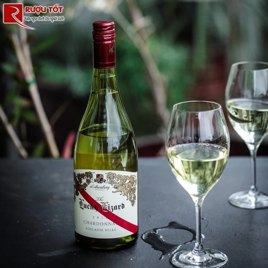 ruou the lucky lizard chardonnay