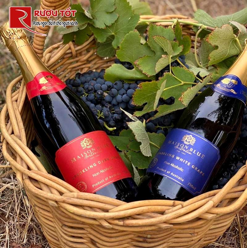 Rượu Úc Maison Blue Sparkling Dark