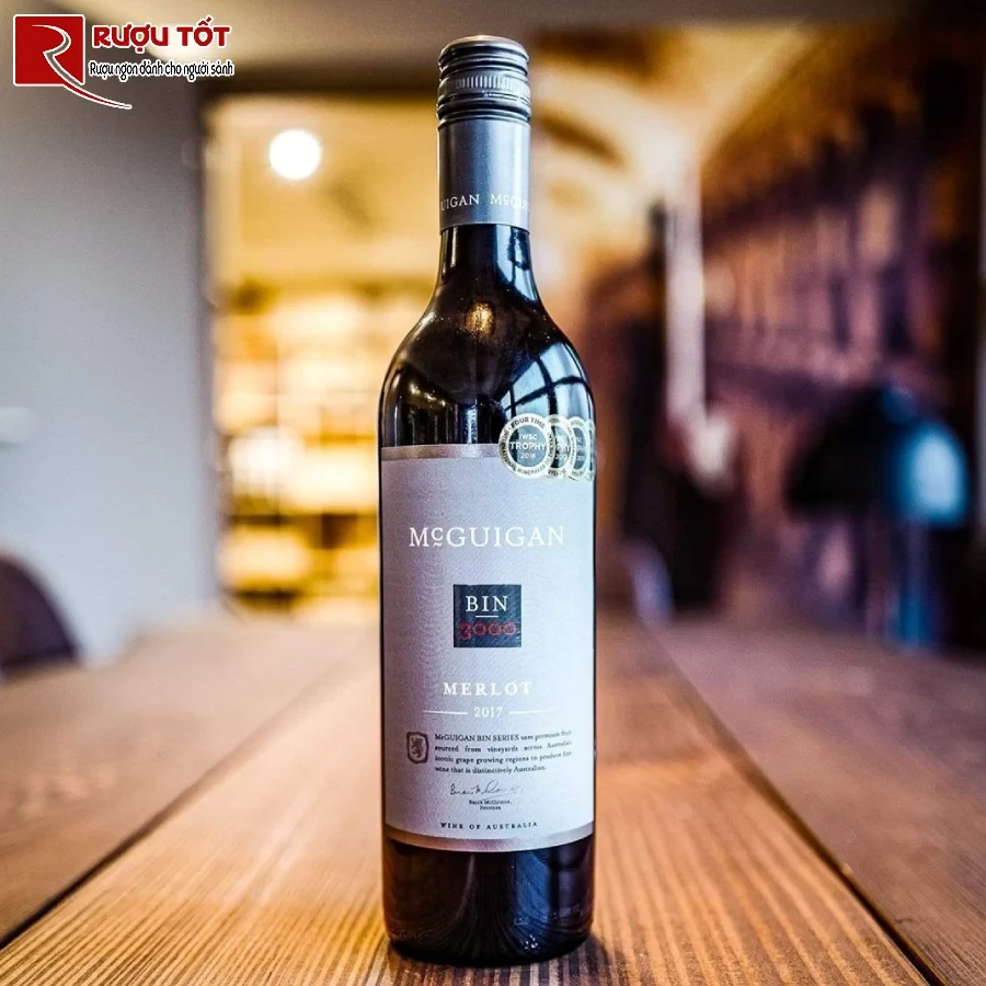 ruou vang bin 3000 mcguigan merlot