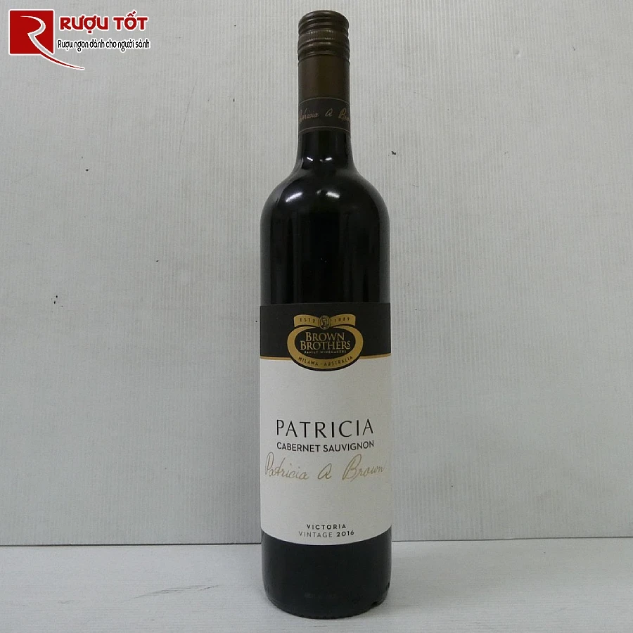 ruou vang brown brothers patricia cabernet sauvignon