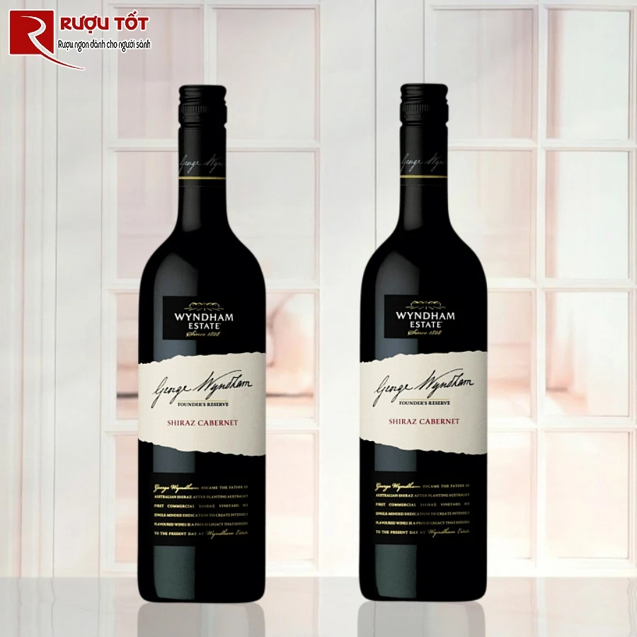 ruou vang george wyndham founder’s reserve