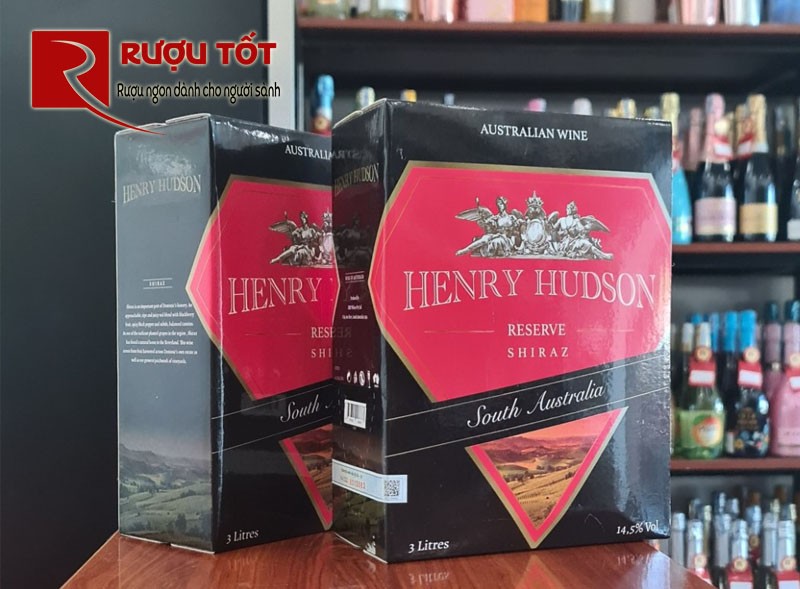 rượu vang Henry Hudson