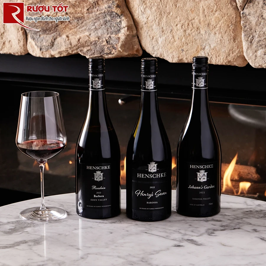 Rượu vang Henschke Henrys Seven