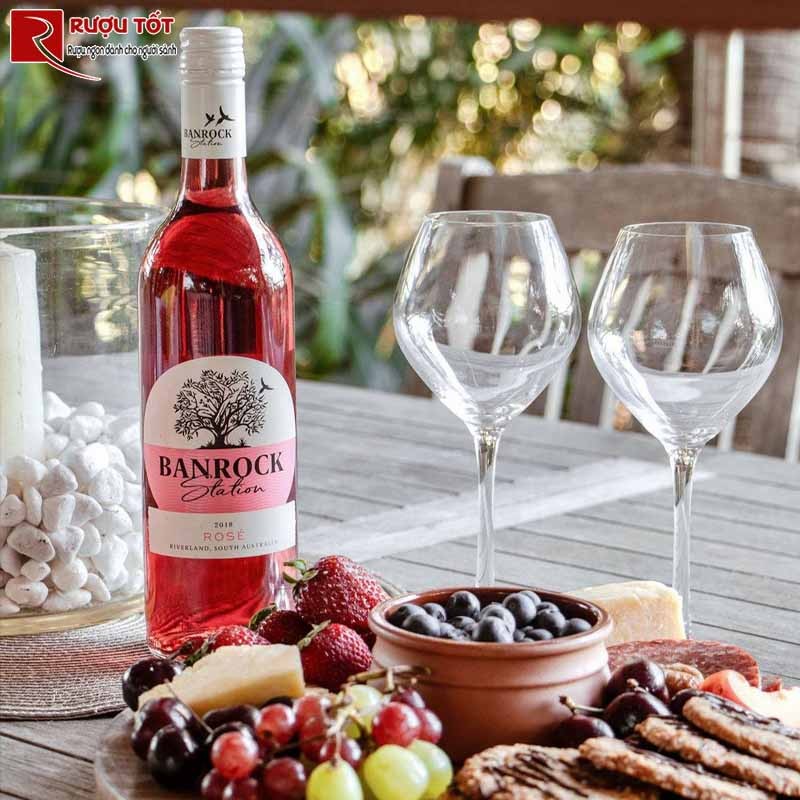 Rượu Vang Hồng Banrock Station Rose