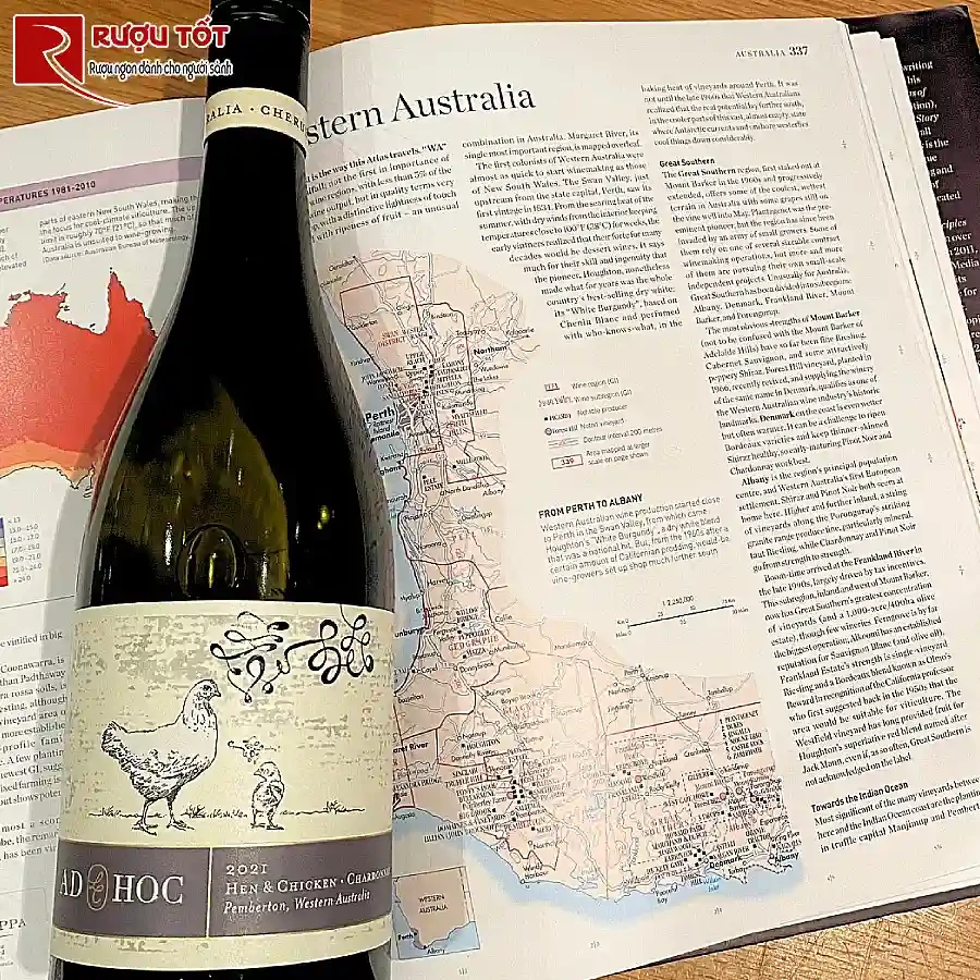 ruou vang larry cherubino ad hoc hen and chicken gia tot