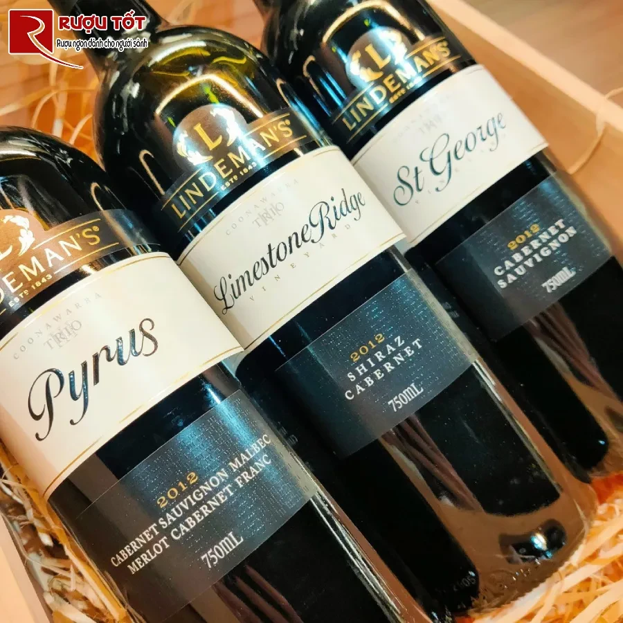 ruou vang lindeman's limestone ridge