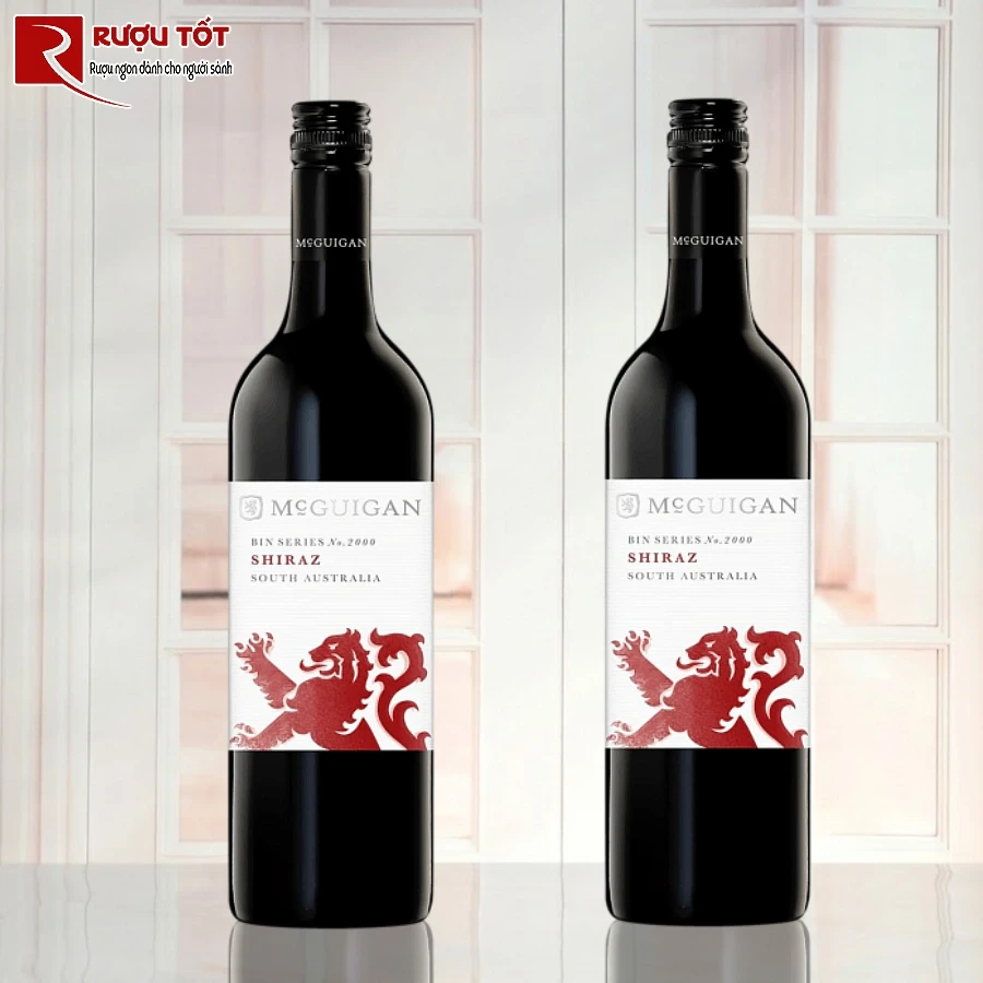 ruou vang mcguigan shiraz bin 2000