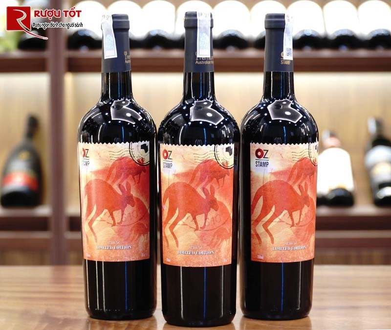 Rượu vang Oz Stamp Limited Edition Shiraz