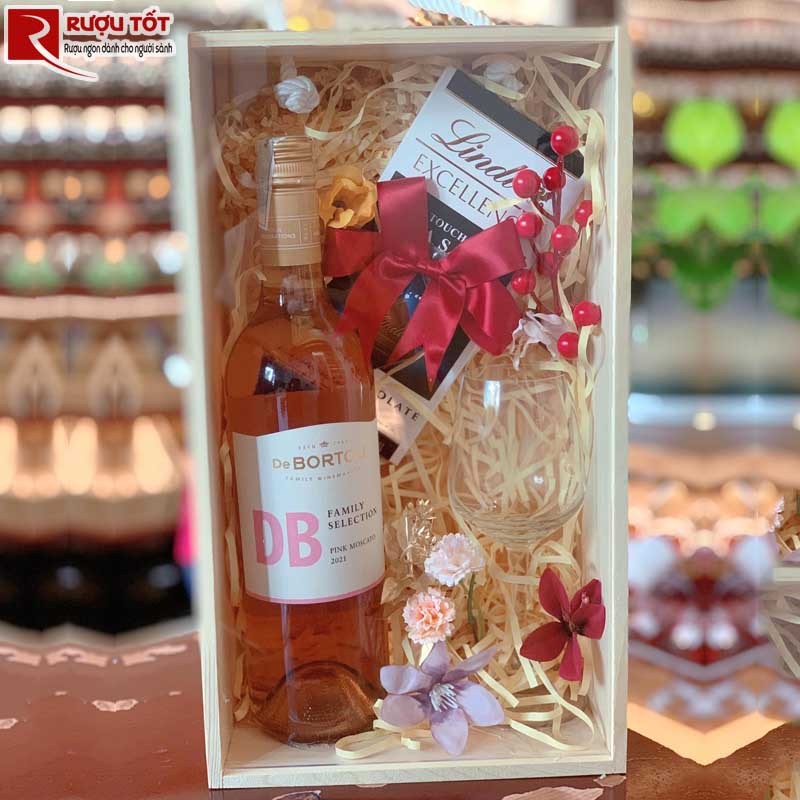 Rượu vang Pink Moscato Family Selection De Bortoli
