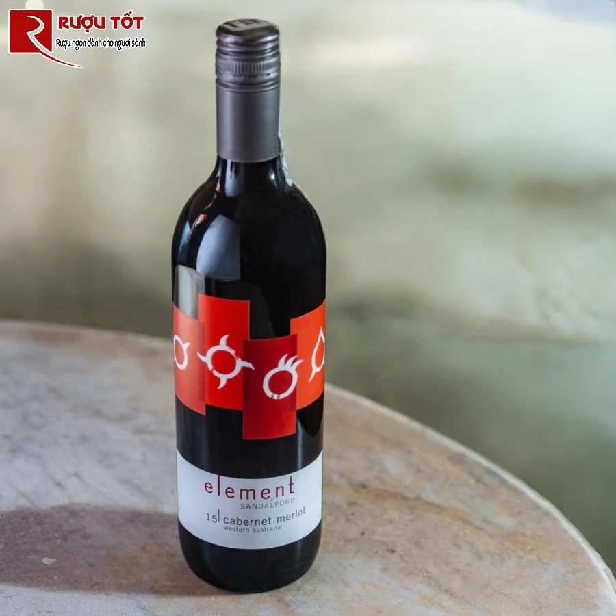ruou vang sandalford cabernet merlot 750ml 14% uc