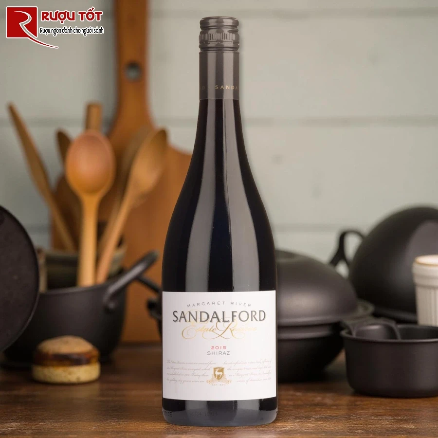 ruou vang sandalford estate reserve shiraz uc 14% 750ml
