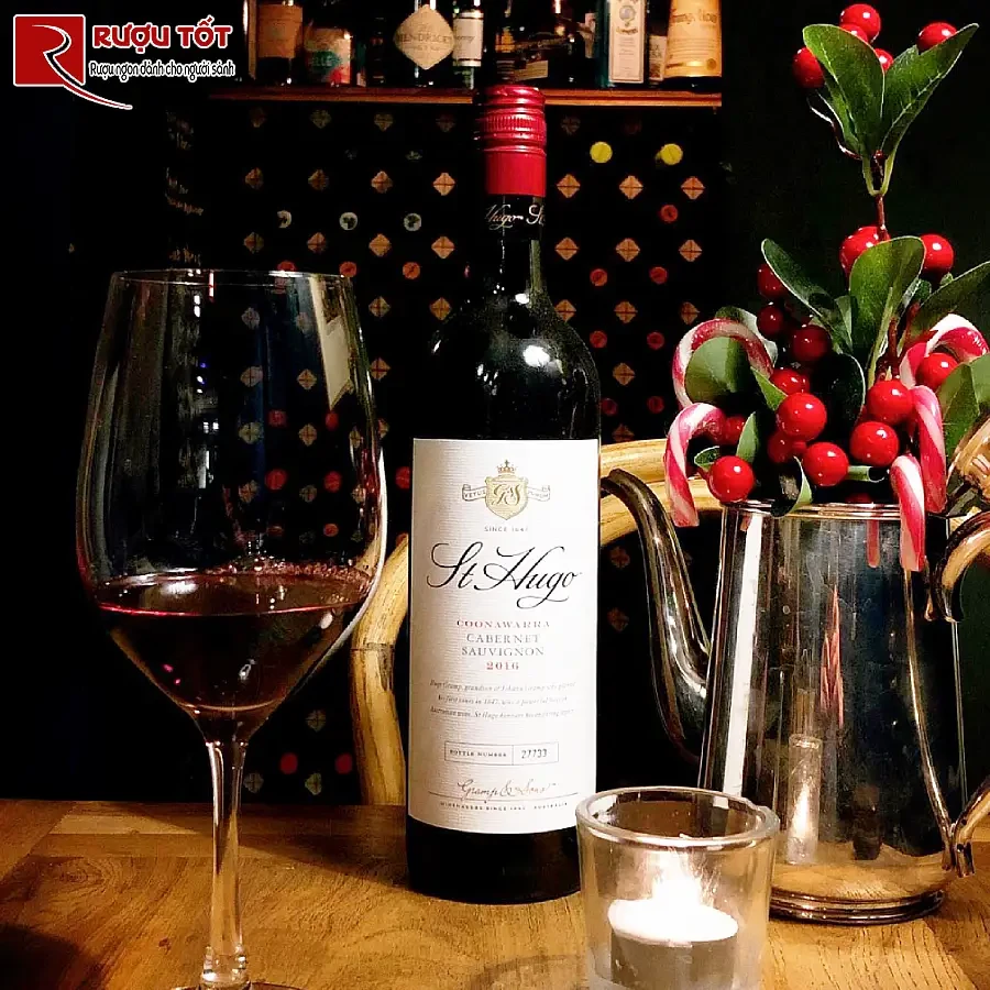 ruou vang st hugo coonawarra