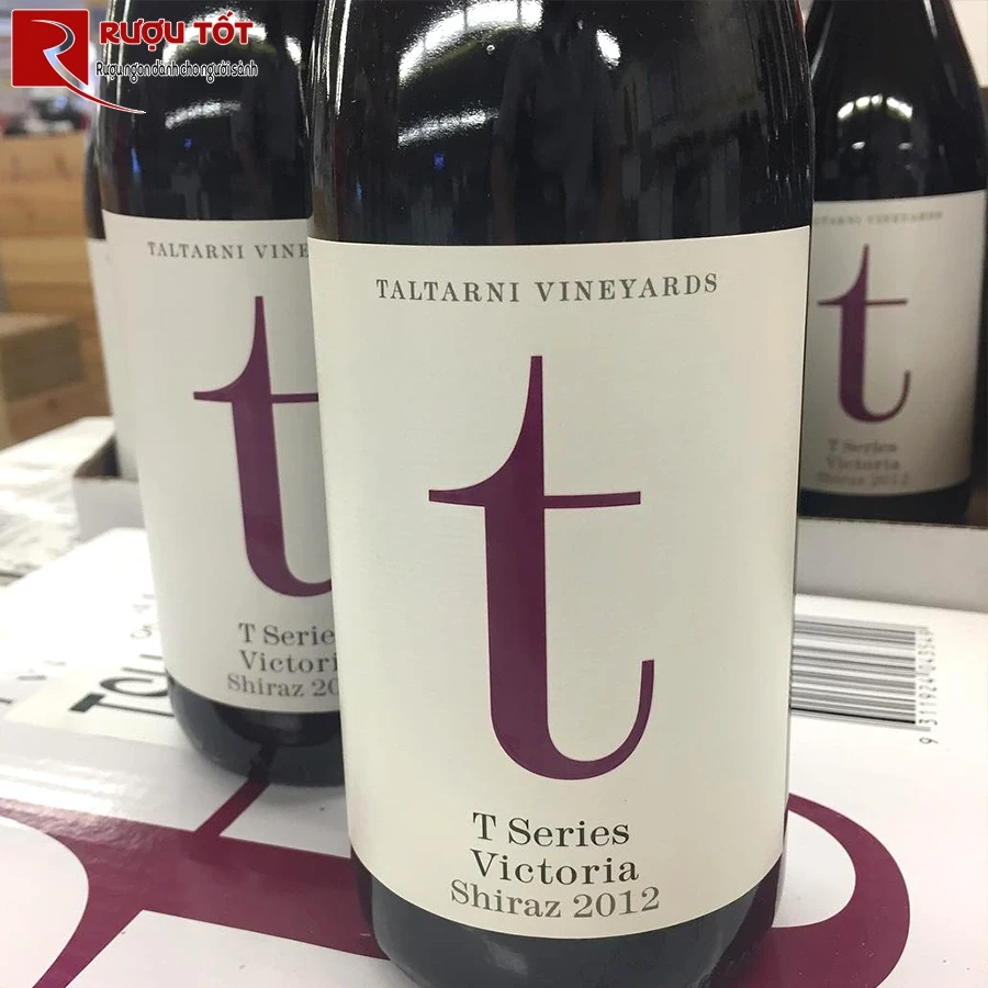 Rượu vang T Series Victoria Shiraz Taltarni