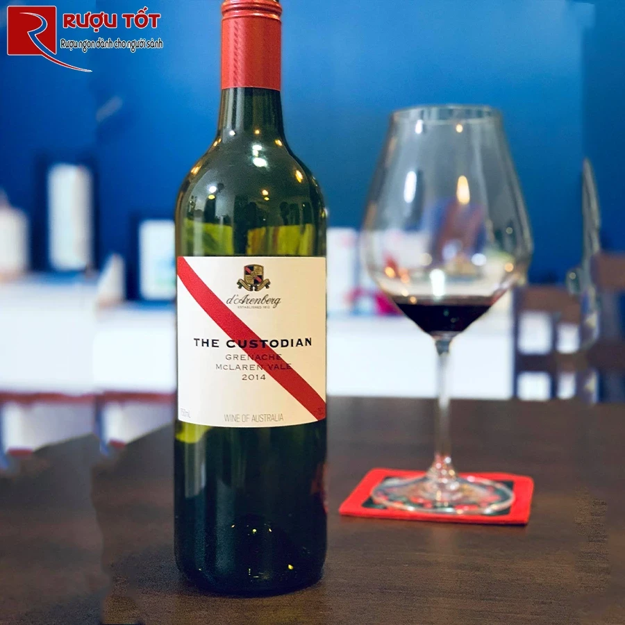 Rượu vang The Custodian DArenberg Grenache