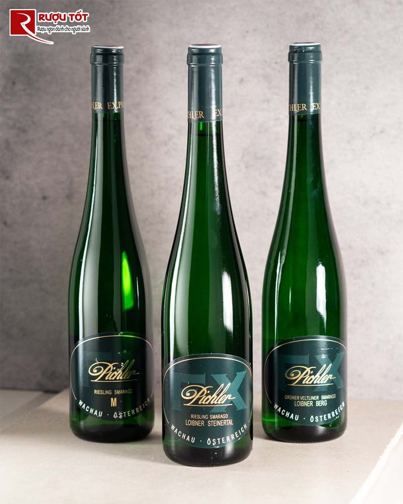 rượu vang trắng Pichler M Gruner Veltliner Smaragd