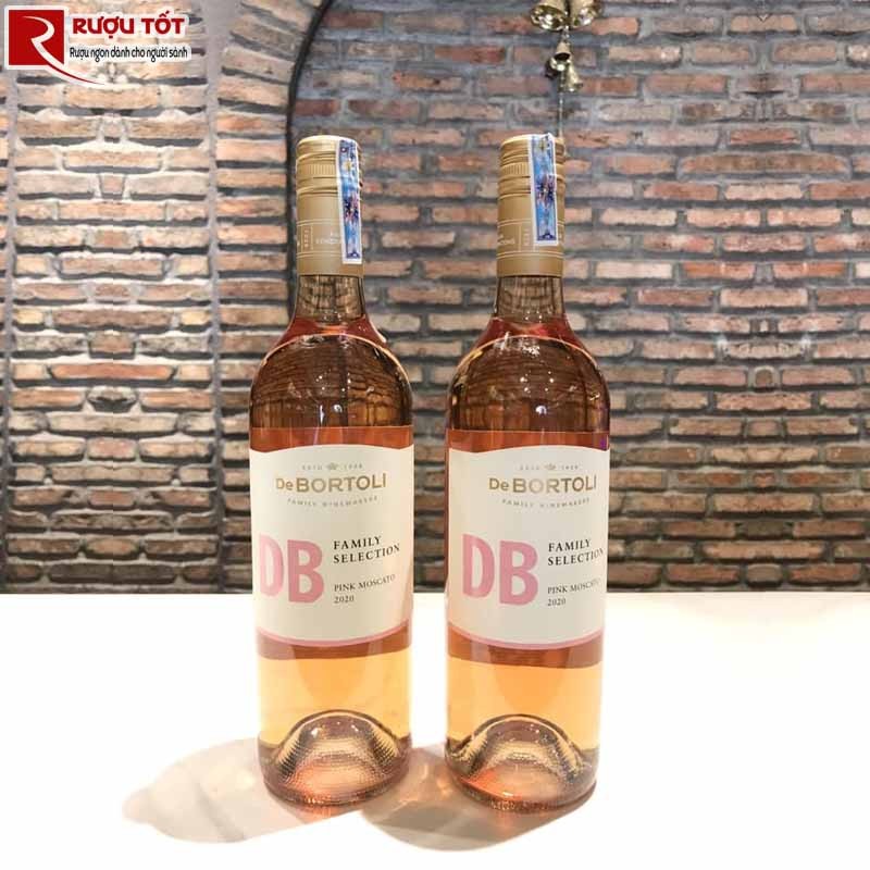 Rượu vang Úc Pink Moscato De Bortoli Family Selection