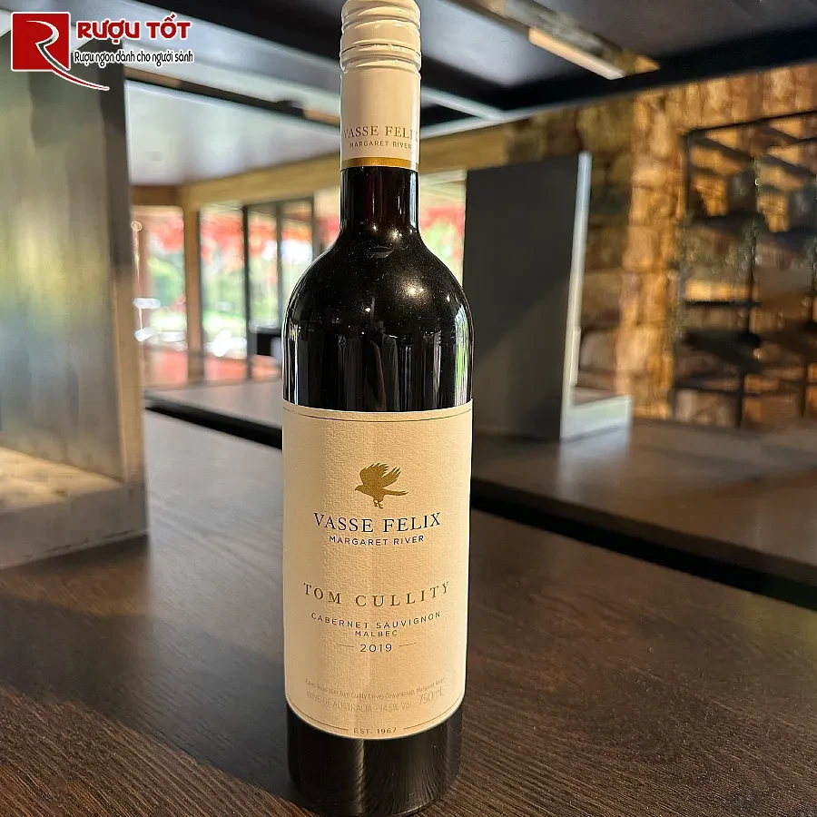ruou vang vasse felix tom cullity cabernet malbec