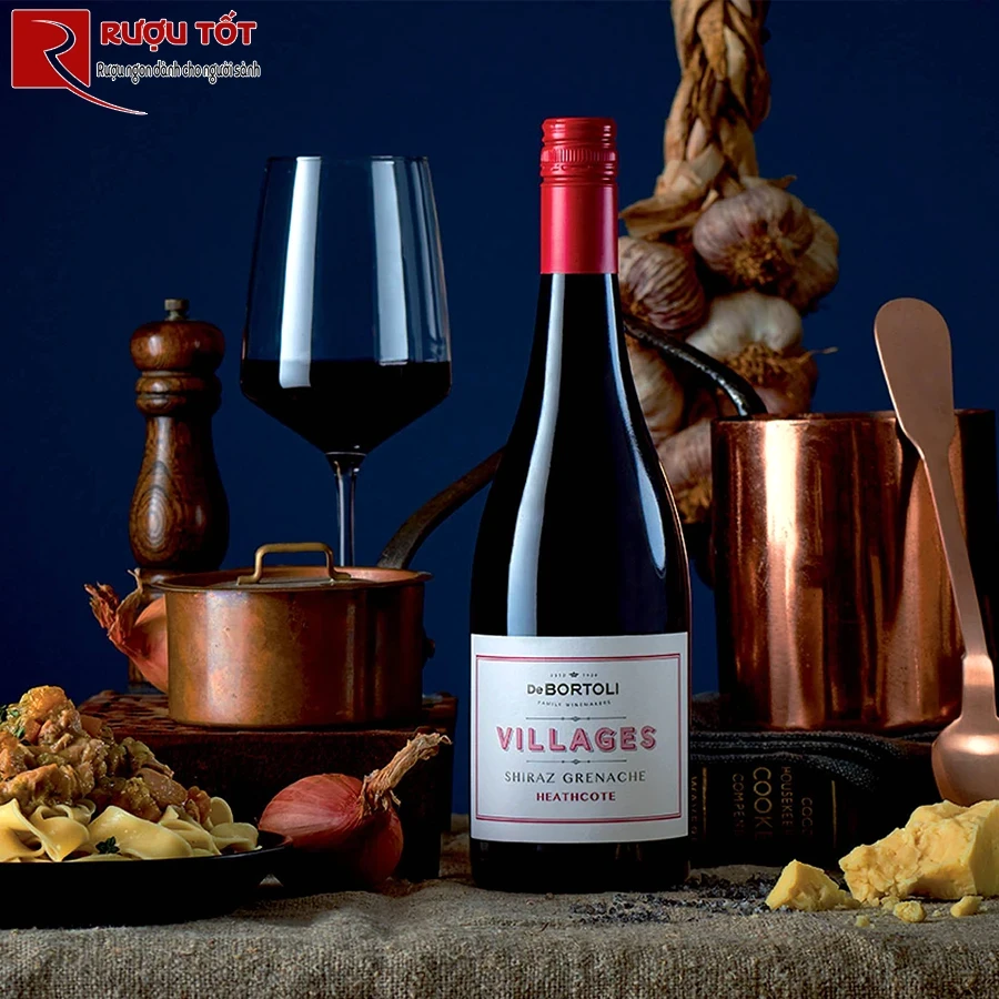 Rượu vang Villages Shiraz Grenache