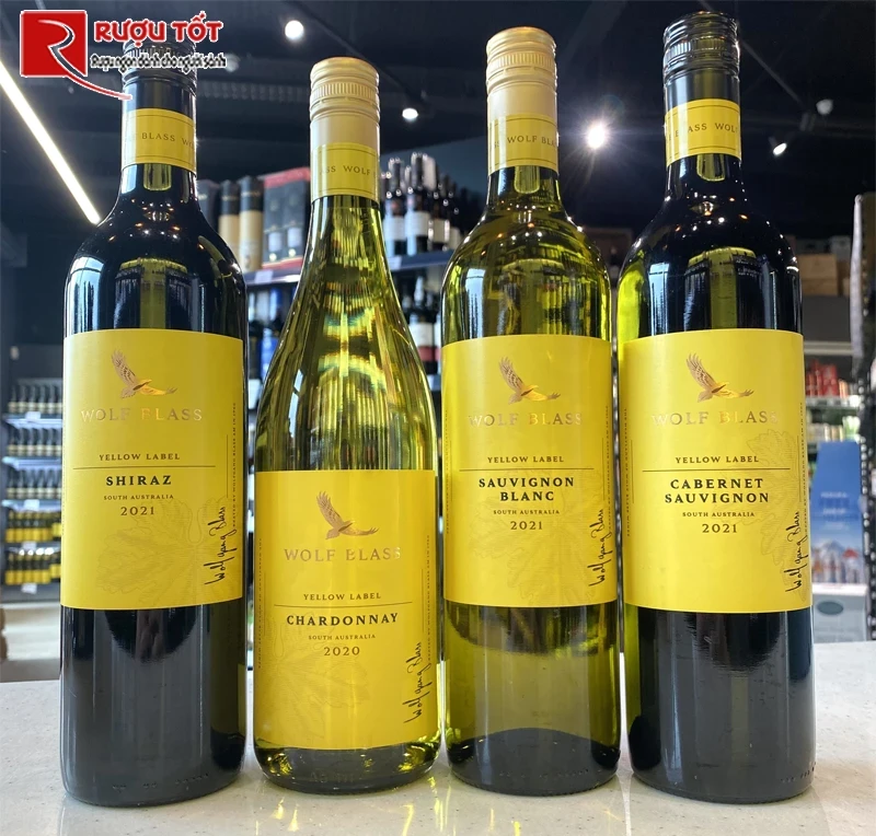 Rượu Wolf Blass Yellow Label