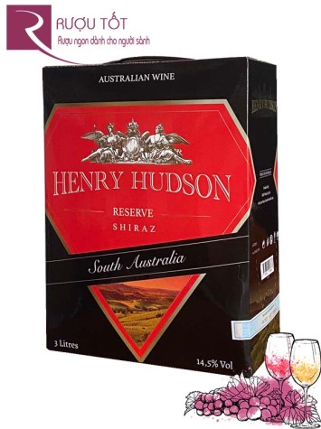 Vang Bịch Úc Henry Hudson 14,5 độ chính hãng