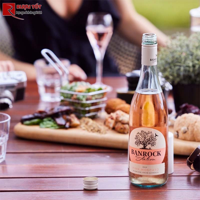 Vang Hồng Banrock Station Pink Moscato