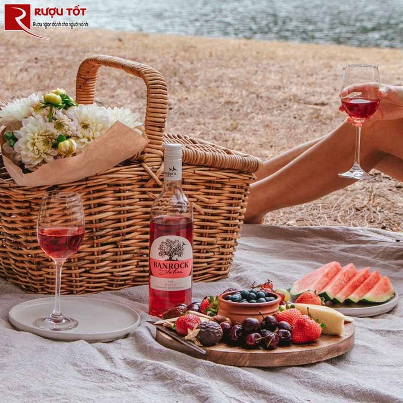 Vang Hồng Banrock Station Rose