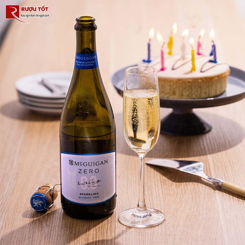 Rượu vang sủi McGuigan Zero Sparkling