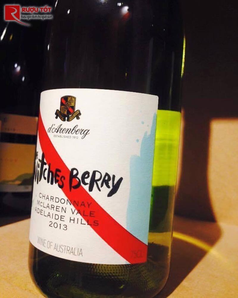 Vang trang The Witches Berry Chardonnay McLaren Valley