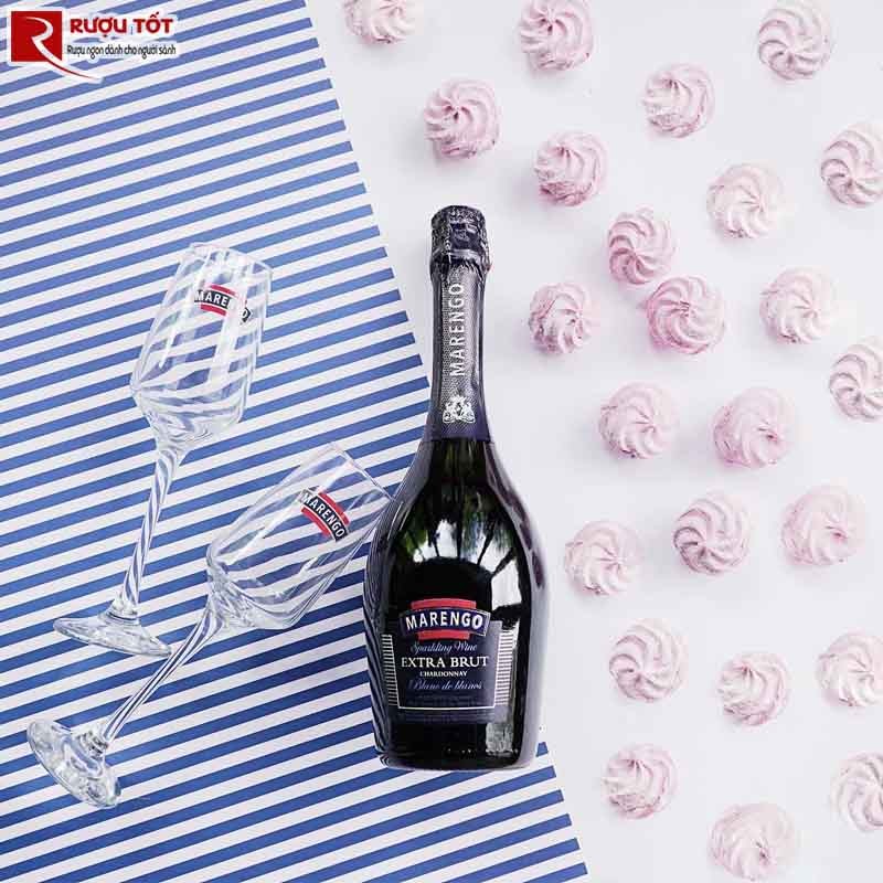 Vang Nổ Marengo Extra Brut Chardonnay