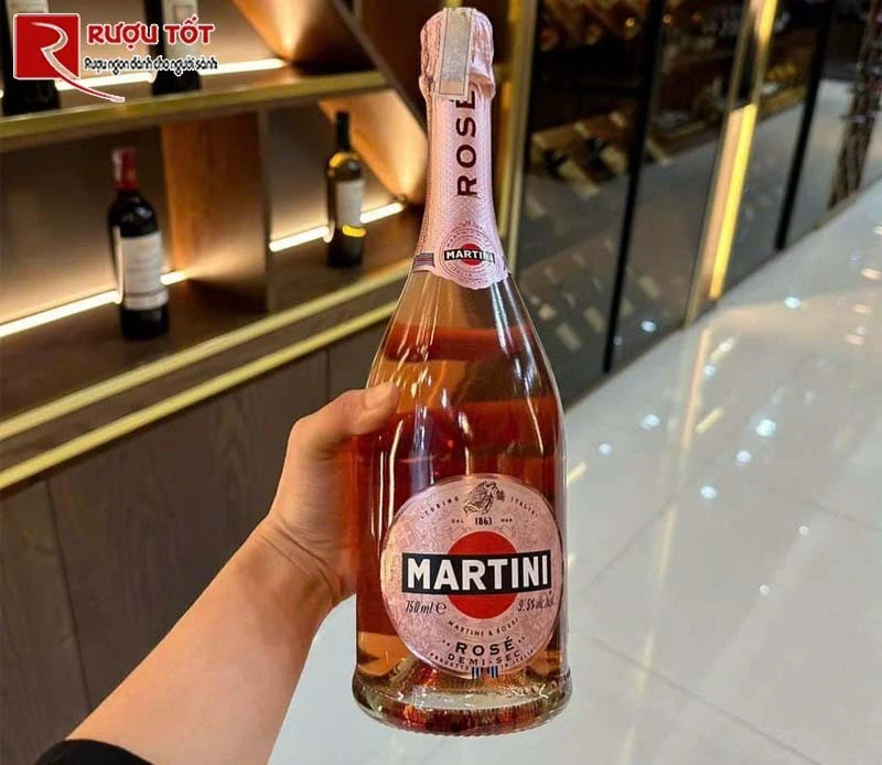 martini rose demi sec