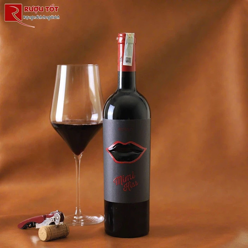 mimi kiss rosso red