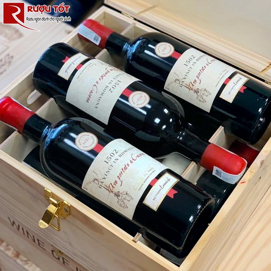 Rượu 1502 Davinci in Romagna Red