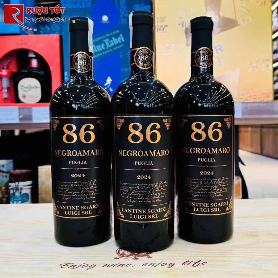 Ruou 86 Negroamaro Puglia