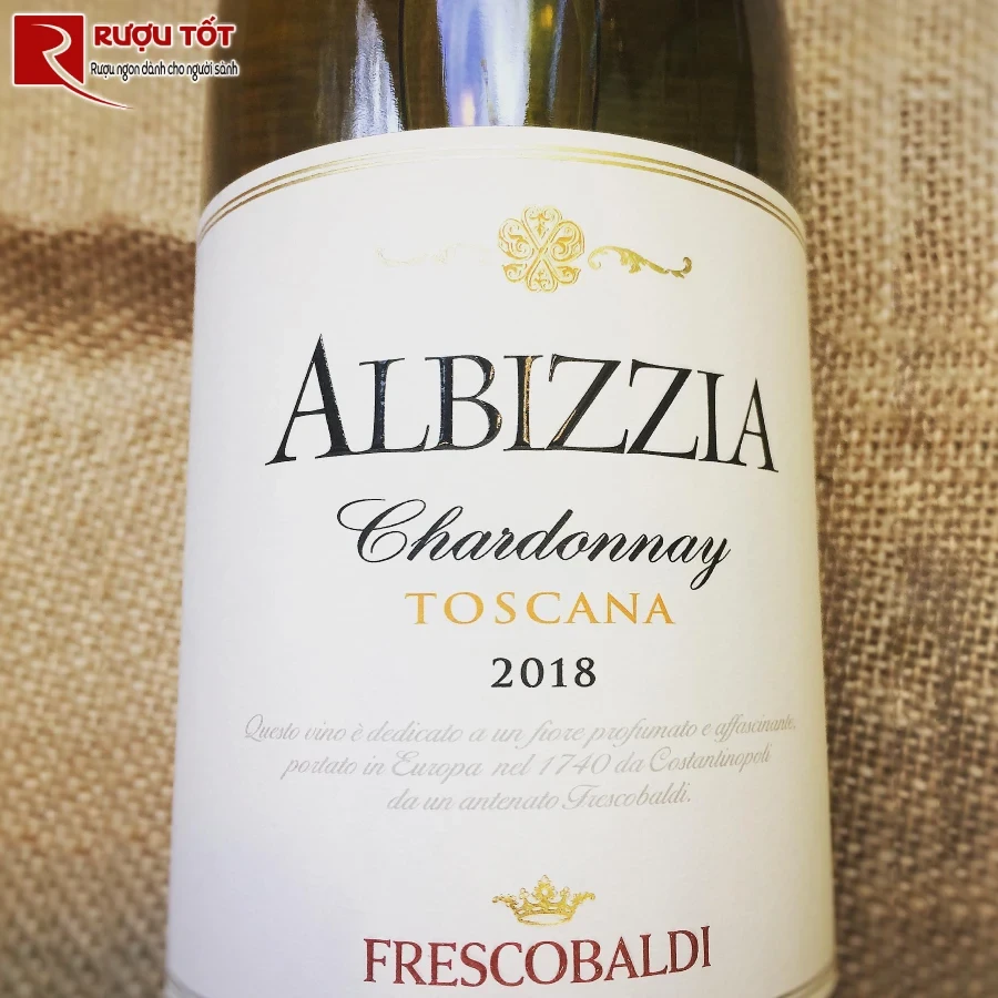 ruou albizzia chardonnay frescobaldi