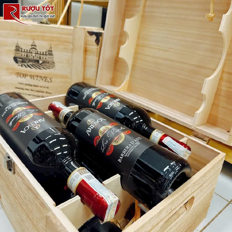 ruou aresca la moretta barbera d’asti docg
