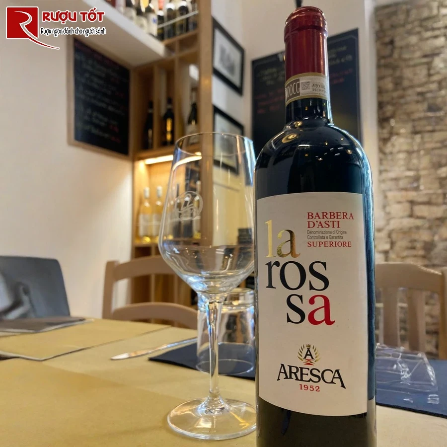 ruou aresca la rossa barbera d'asti superiore