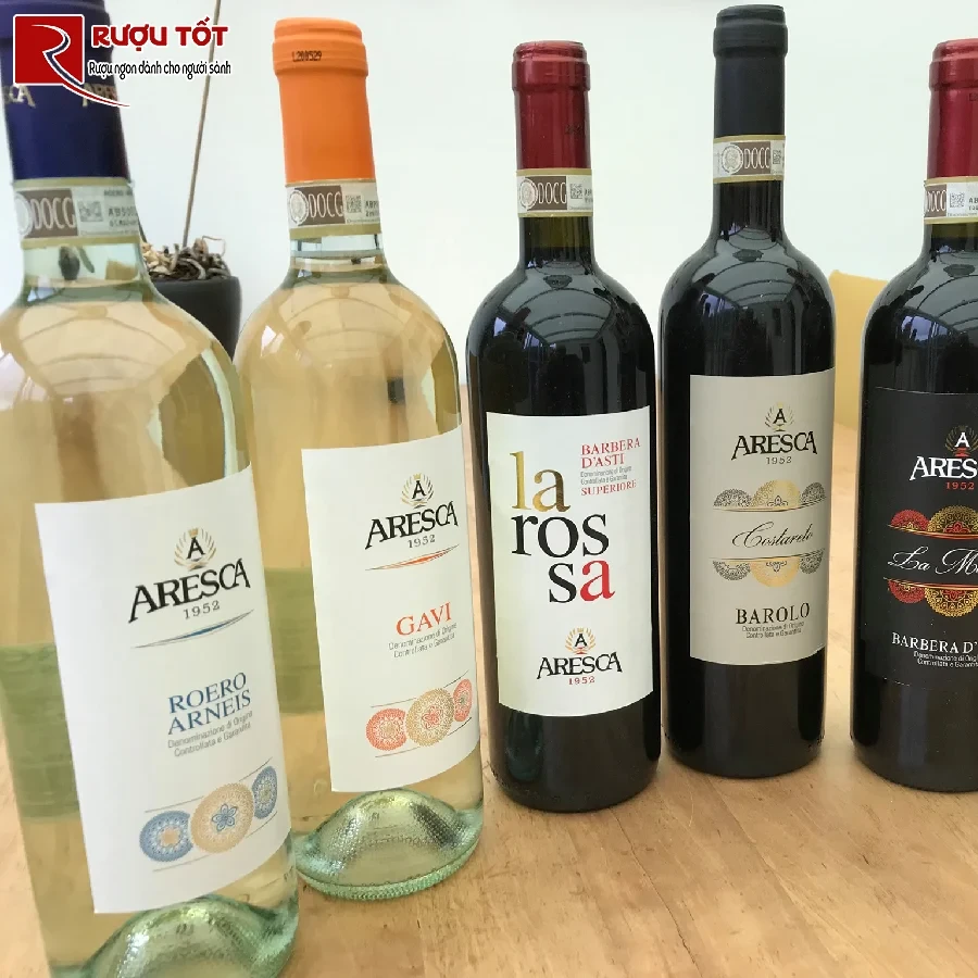 ruou aresca roero arneis docg