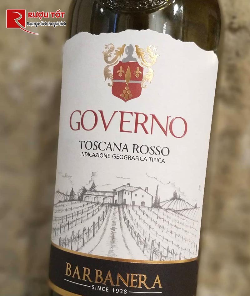 Rượu Barbanera Governo