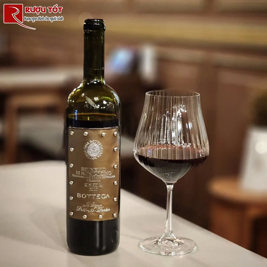 ruou bottega brunello di montalcino 14,5% 750ml thuong hang