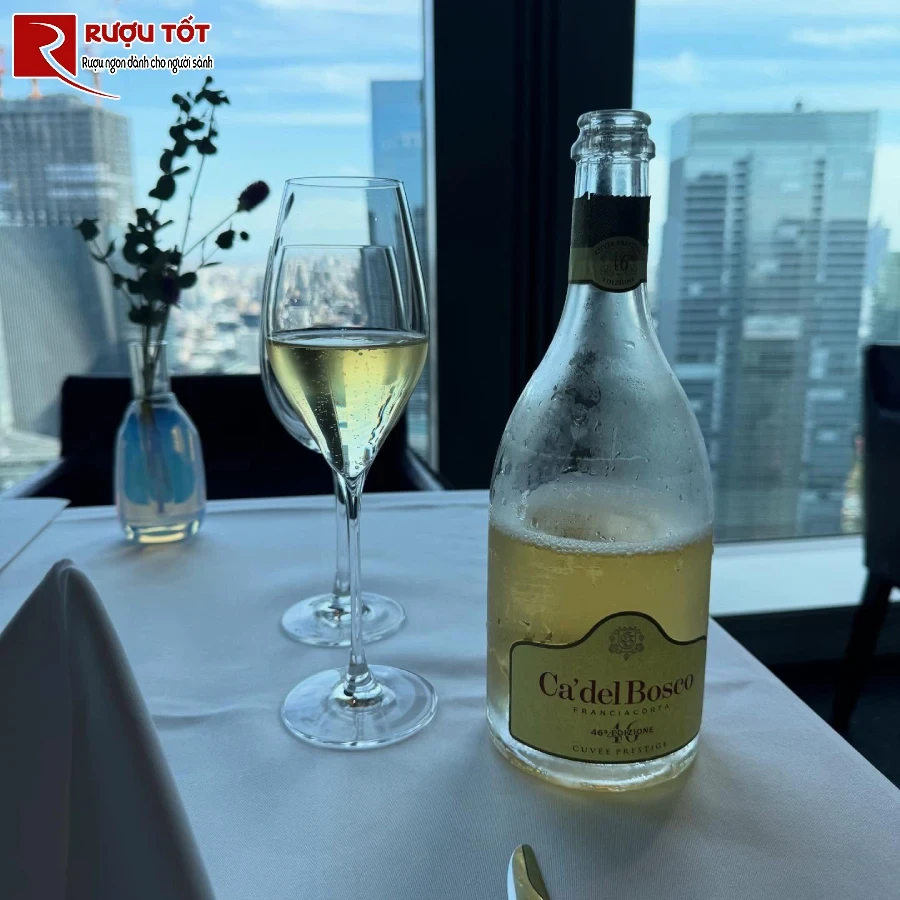 ruou ca del bosco cuvee prestige brut