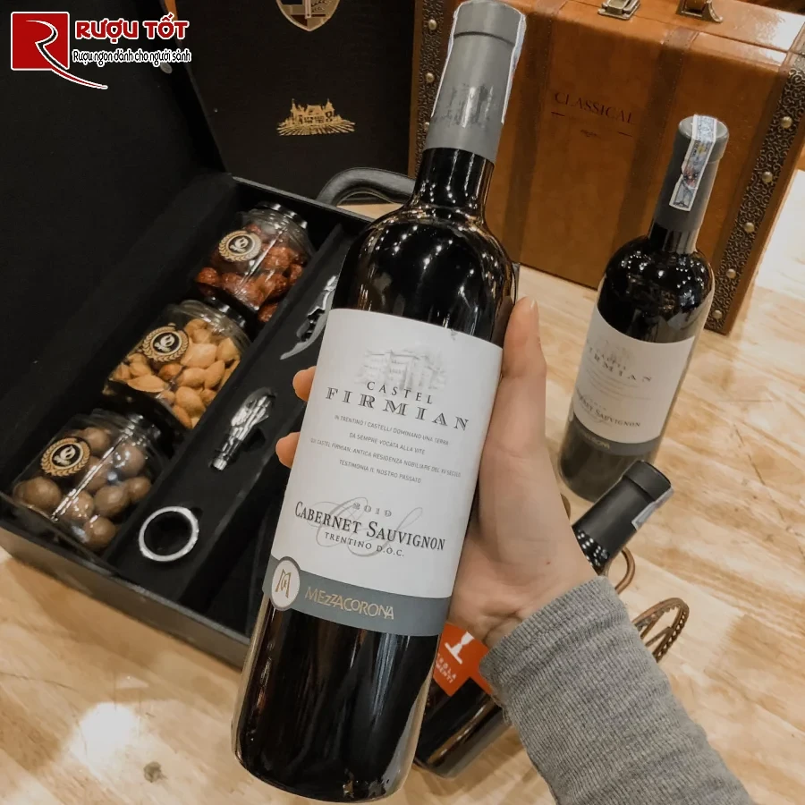 ruou castel firmian cabernet sauvignon trentino 13% 750ml