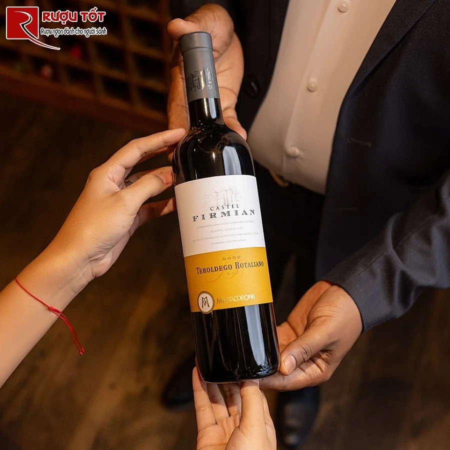 ruou castel firmian teroldego rotaliano 12,5% 750ml y