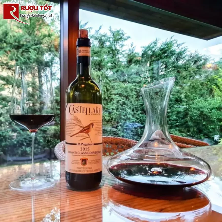 ruou castellare il poggiale chianti classico riserva